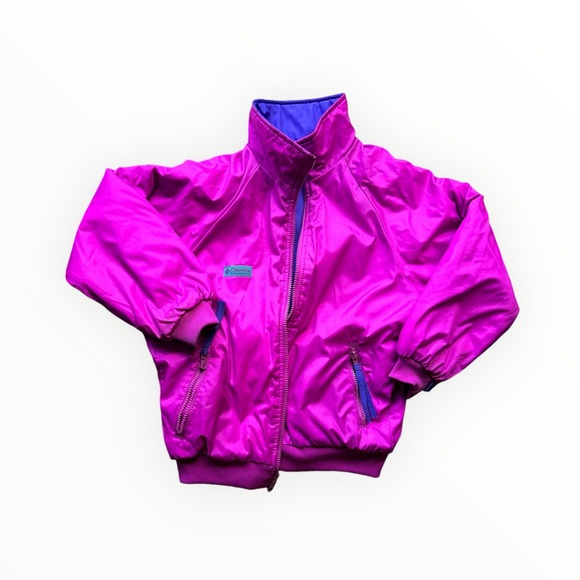 Excellent condition light jacket 90s vintage youth medium 8-10y reversible jacke - Picture 4 of 6